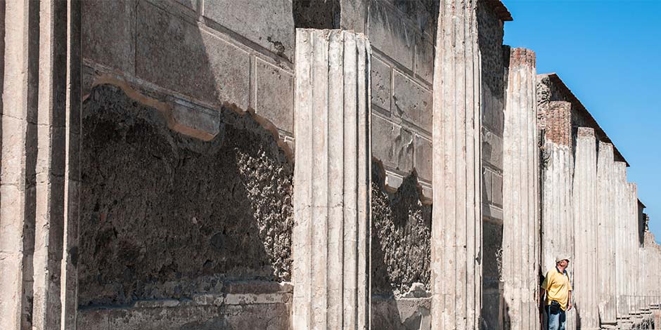 Temps pour visiter Pompéi