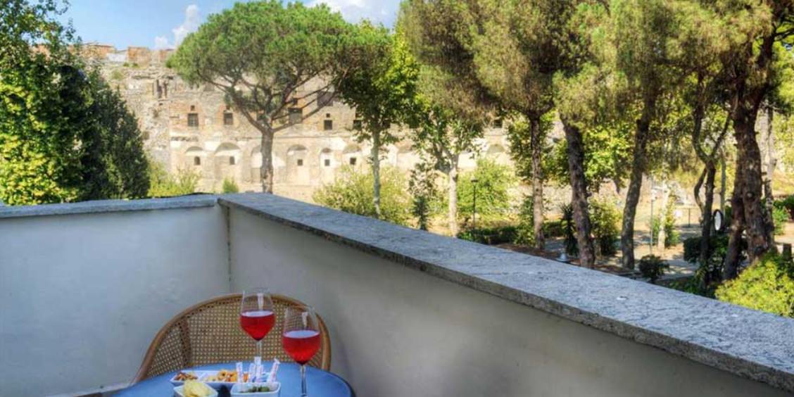 Hôtels près des ruines de Pompéi