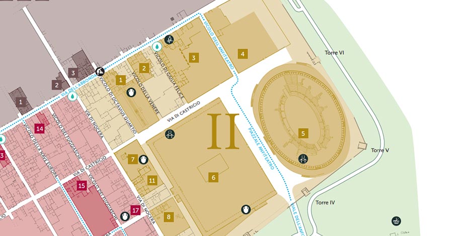 Regio II: La ville dans le vert