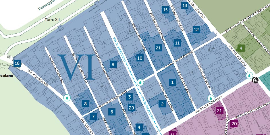 Regio VI: La ville aristocratique