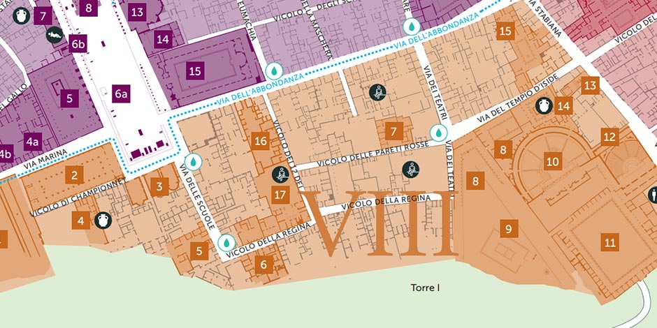 Regio VIII: La ville sacrée et la ville profane
