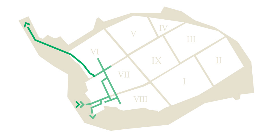 Itinéraire vert de 2h ou 3 h