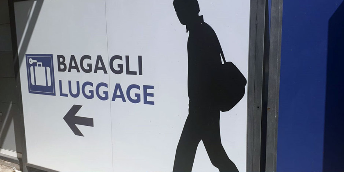 Consigne à bagages à Pompéi